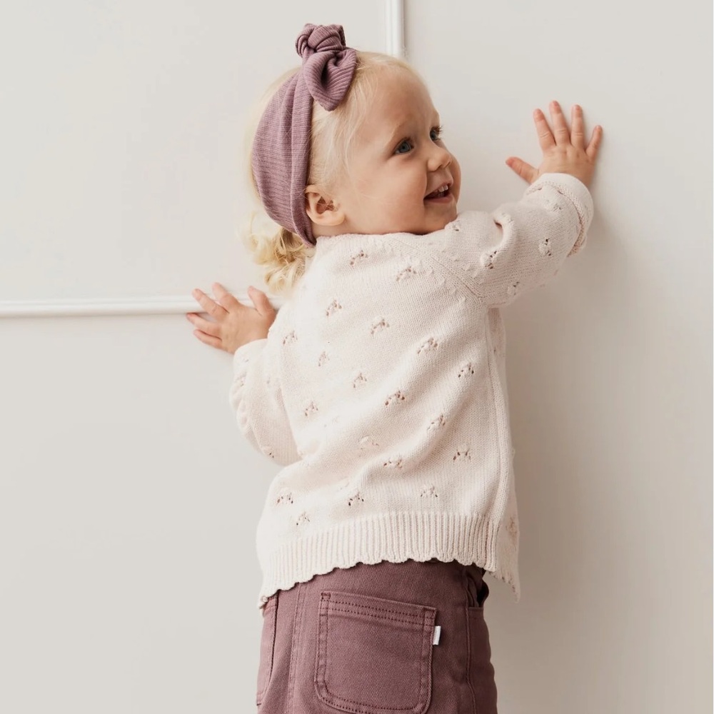 Jamie Kay Maggie Cardigan | Parisian Pink